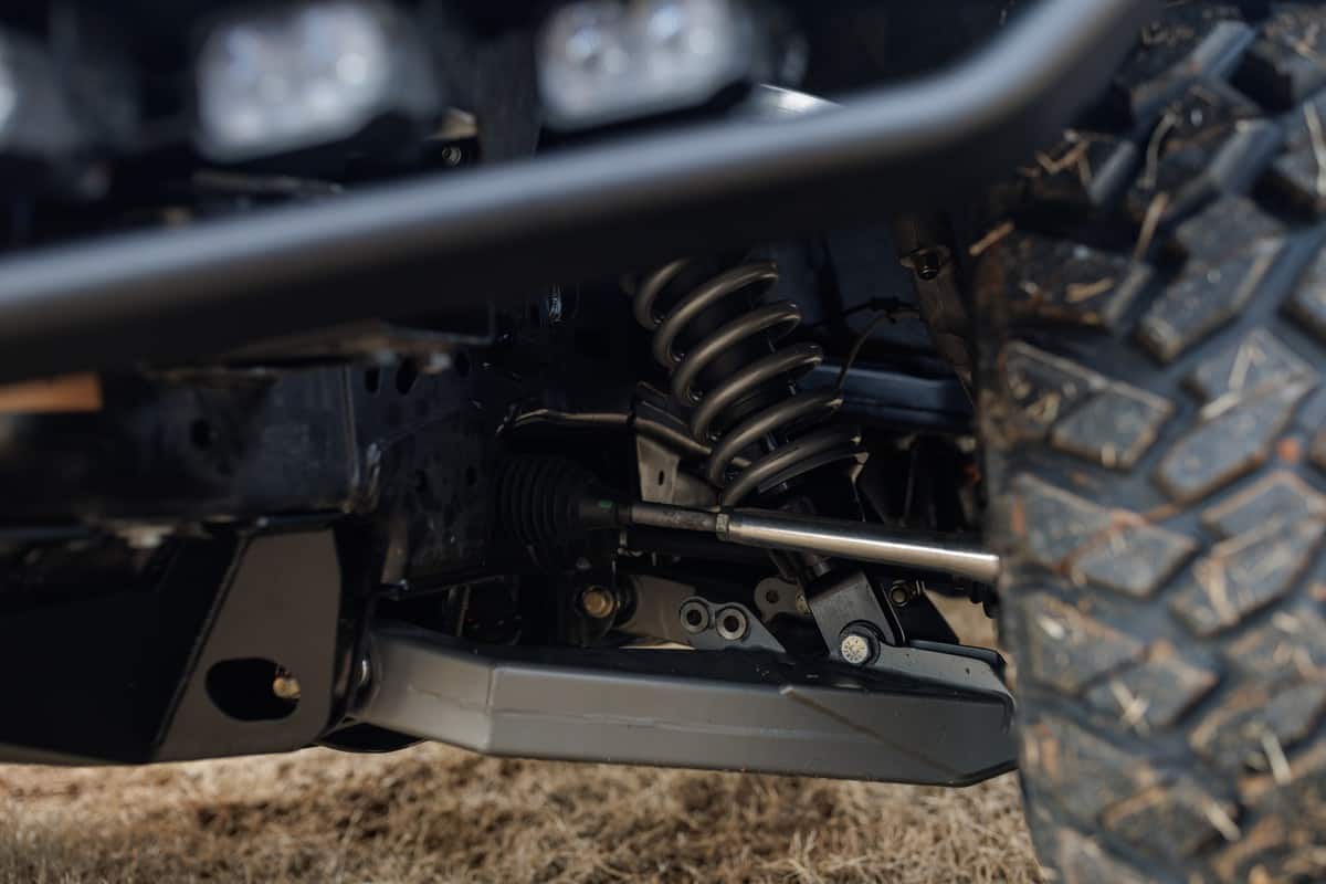 Suspension with coil-over shocks