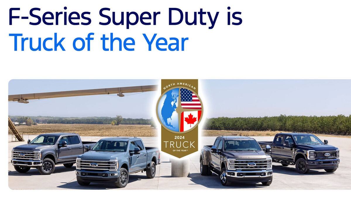 F-Series Super Duty is Truck of the Year