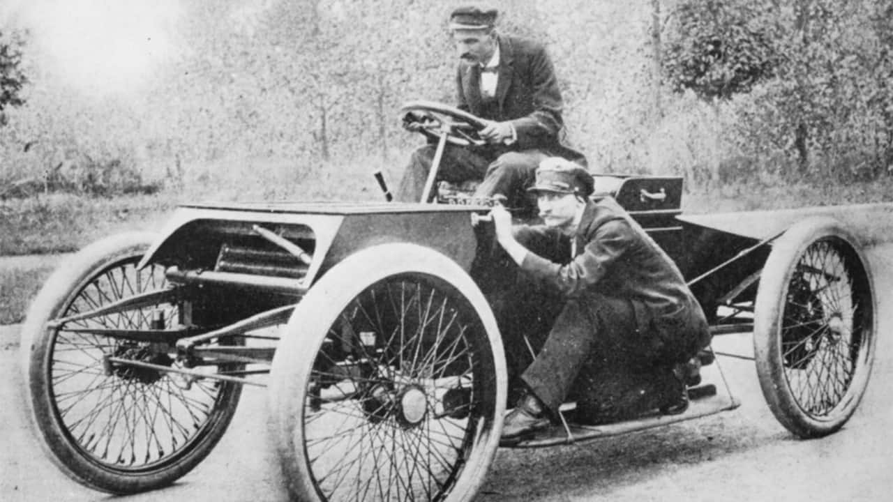 Henry Ford drove the Sweepstakes race car to an unexpected victory, which helped him gather the financial backing to create Ford Motor Company. 