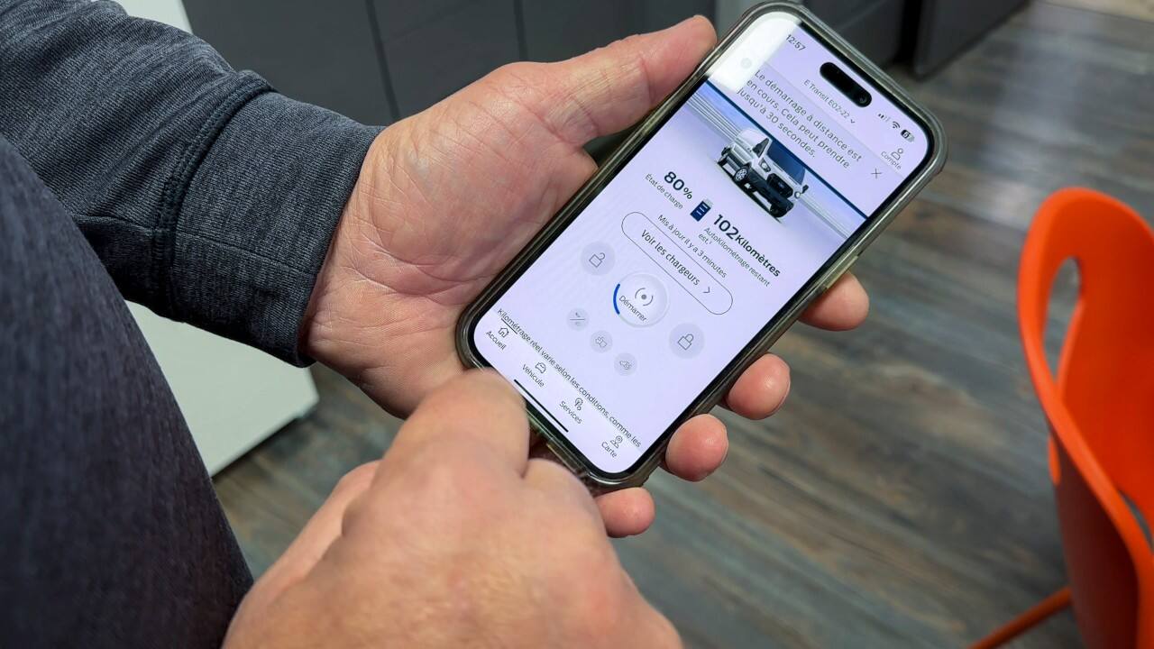Ford Pro Telematics is available on vehicles with embedded modem or equipped with plug-in device