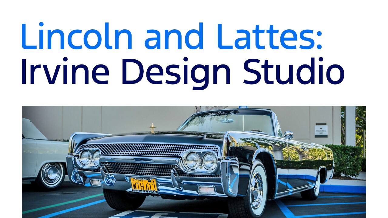Lincolns and Lattes featured more than 300 significant collector cars, as well as historic and current Lincoln vehicles from throughout southern California.