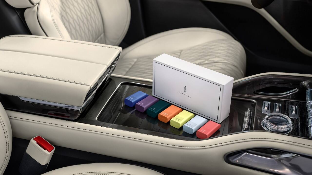 The Lincoln Digital Scent Lineup will now include four new fragrances: Cloud Balsam, Serene Seashore, Twilight Embers and Sunlight Retreat. 