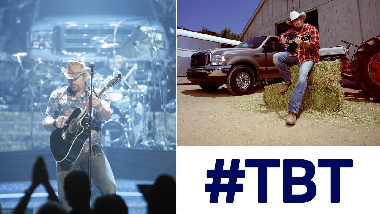 Ford had a long relationship with Toby Keith that connected the country music superstar to the F-Series lineup.