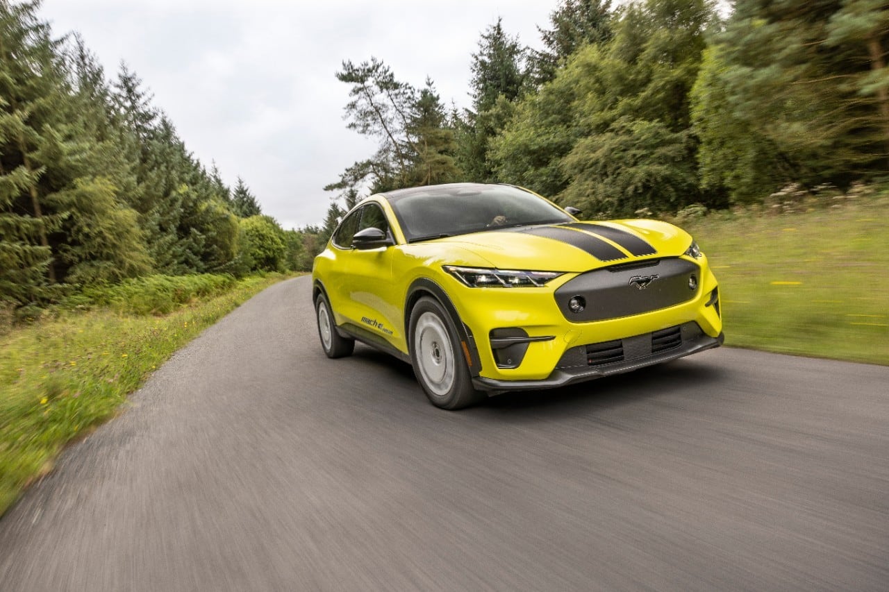The Mustang Mach-E Rally project came together in just 16 months thanks to an “unbelievable amount of collaboration between all kinds of different disciplines,” Schultz said.