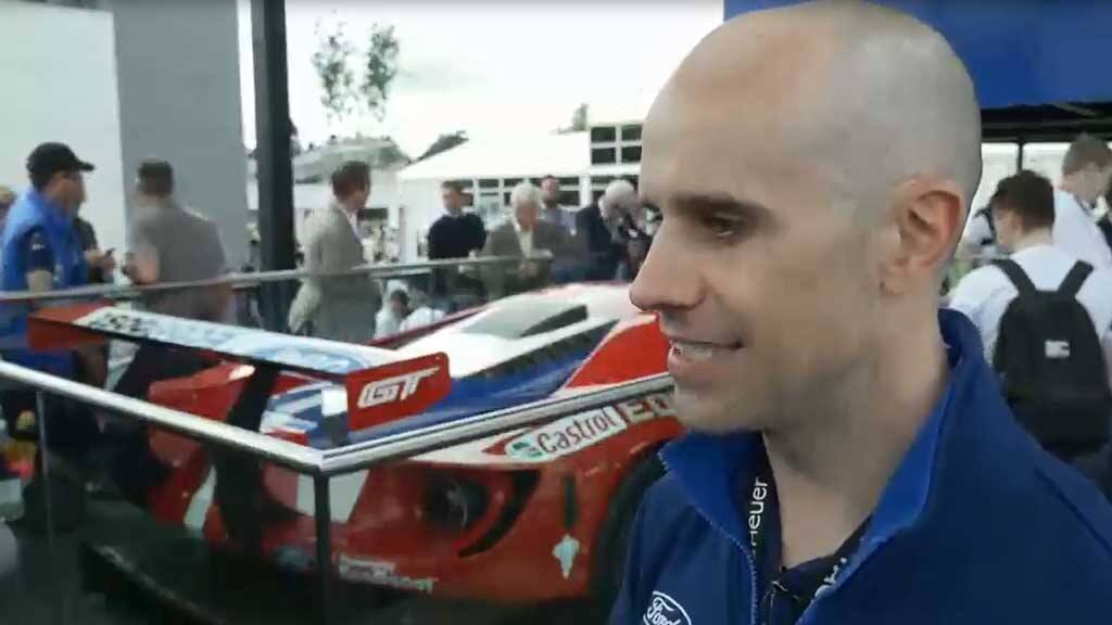 Interview with Ford GT driver Marino Franchitti