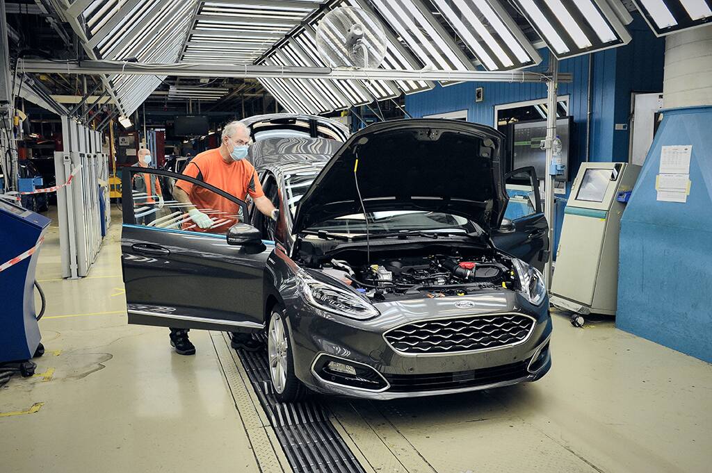 Another Fiesta nears the end of the line at Niehl Another Fiesta nears the end of the line at Niehl