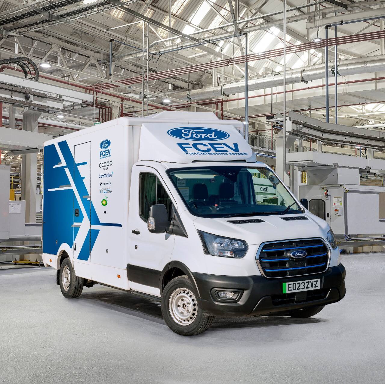Ford Announces Three-Year Hydrogen Fuel Cell E-Transit Trial