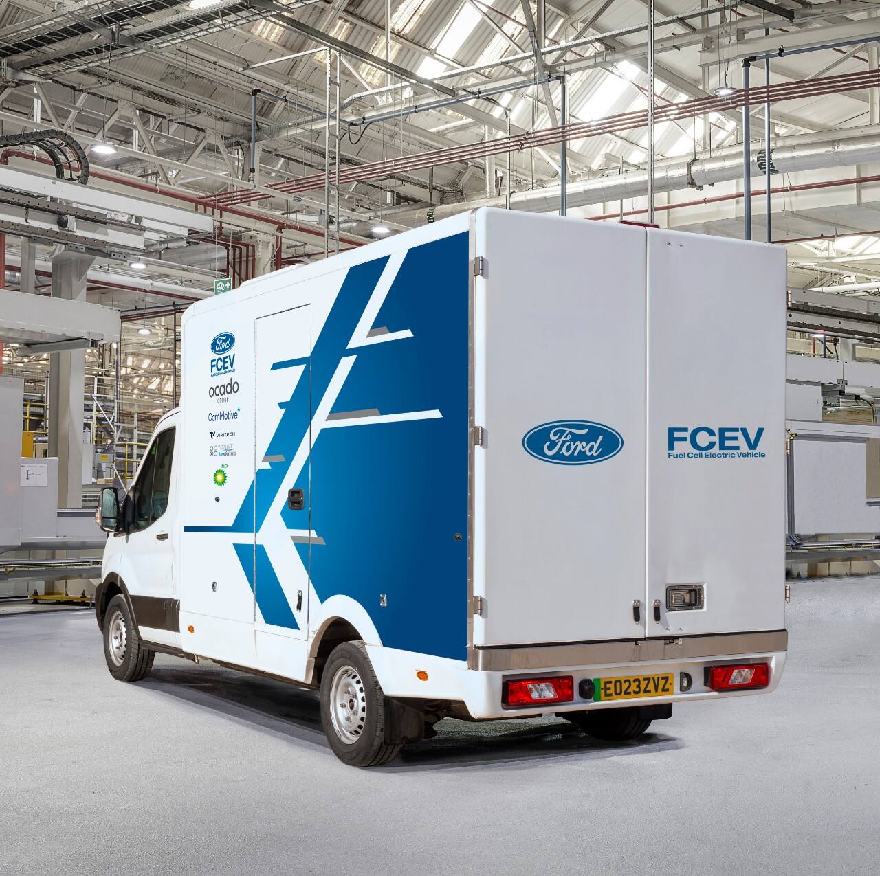 Ford Announces Three-Year Hydrogen Fuel Cell E-Transit Trial