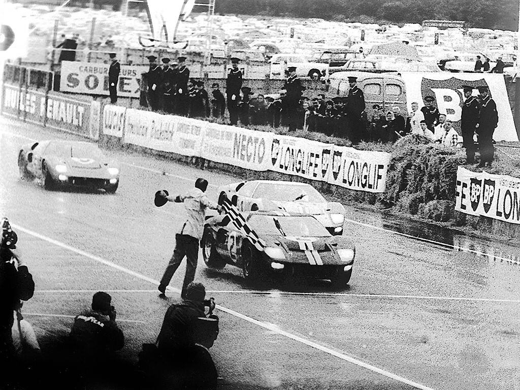 Le Mans 1966 finish
