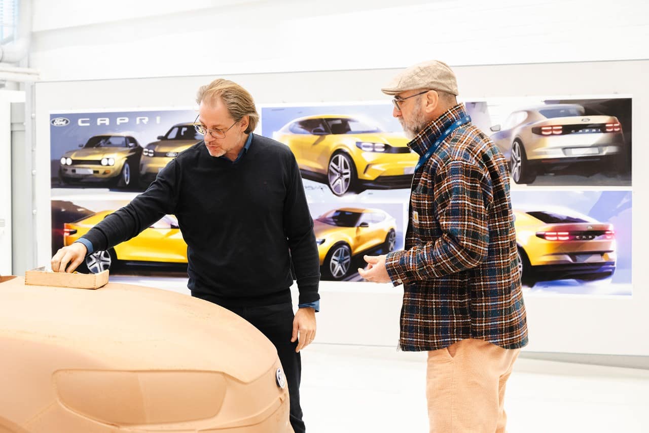 Cantona at Ford Design Workshop