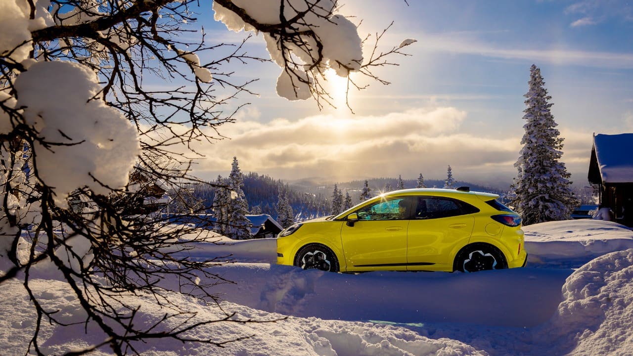 Puma Gen-E Dazzles in Norwegian Winter Wonderland