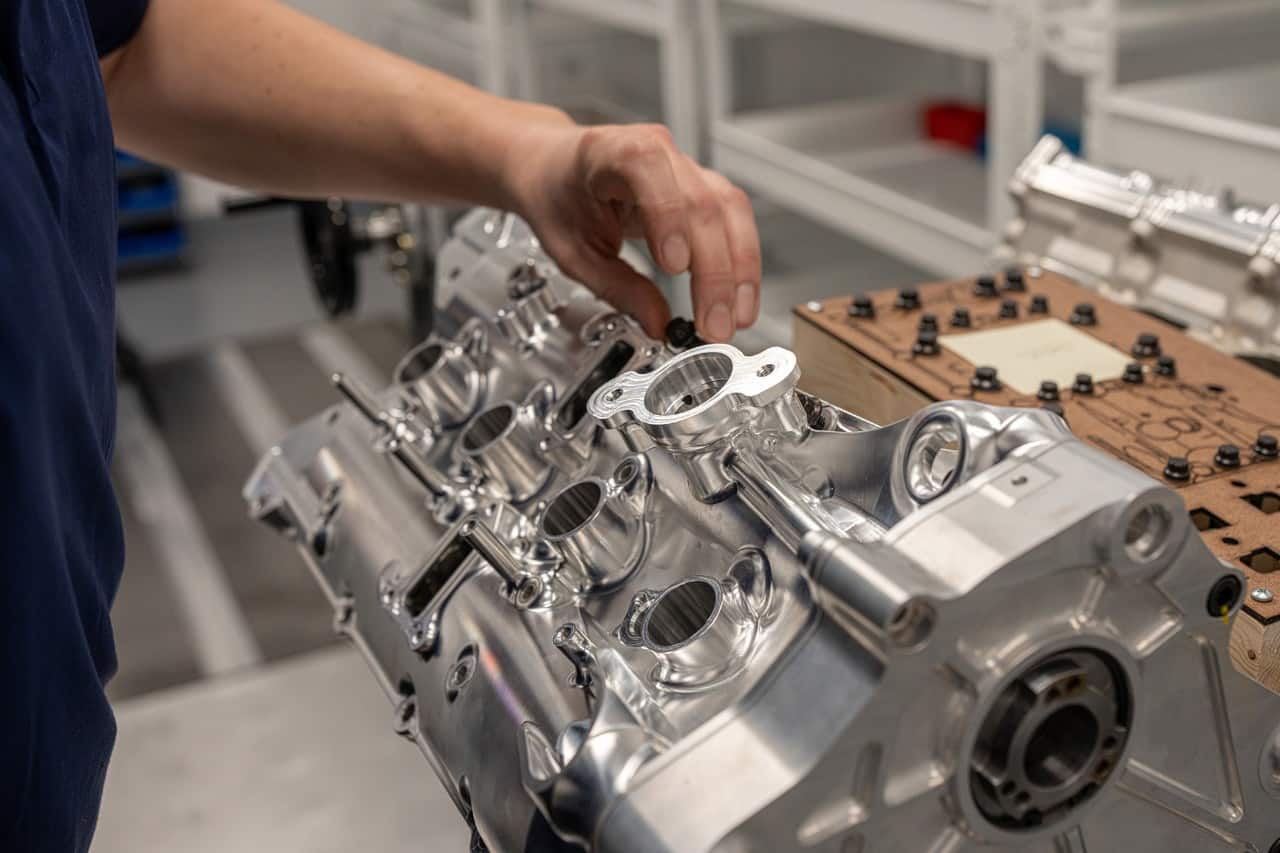 The 5.4-litre Coyote-based V8 Hypercar engine catches in the dyno cell, the numbers climb, and for a few minutes, we're not in Michigan anymore. We're at Le Mans. 