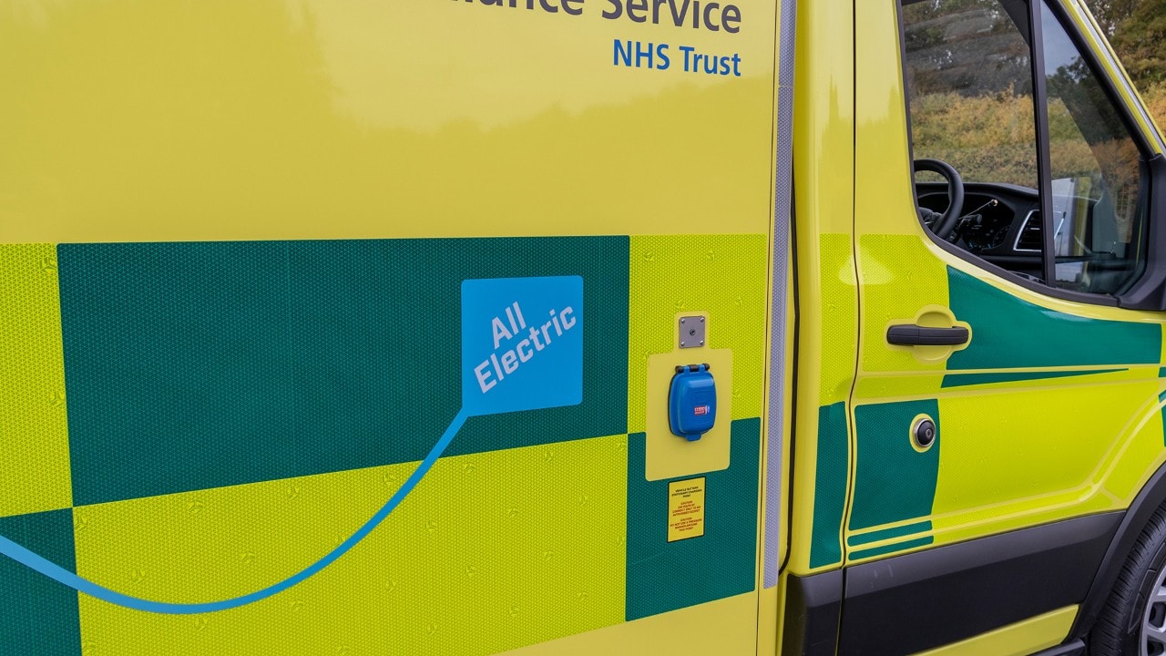 Ford E-Transit ambulances are at work around the clock to help Londoners in emergencies
